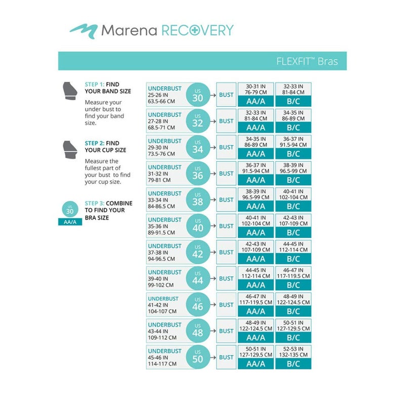 MARENA B2 Adjustable Shirred Front Shoulder Closure Post-Surgical Bra Black - Image 5